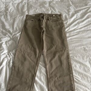 Zara Beige loose jeans